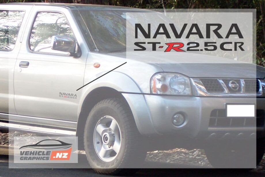 Nissan Navara ST-R 2.5CR Side Door Decal