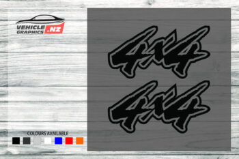 4x4 Generic Vehicle Decals 35030