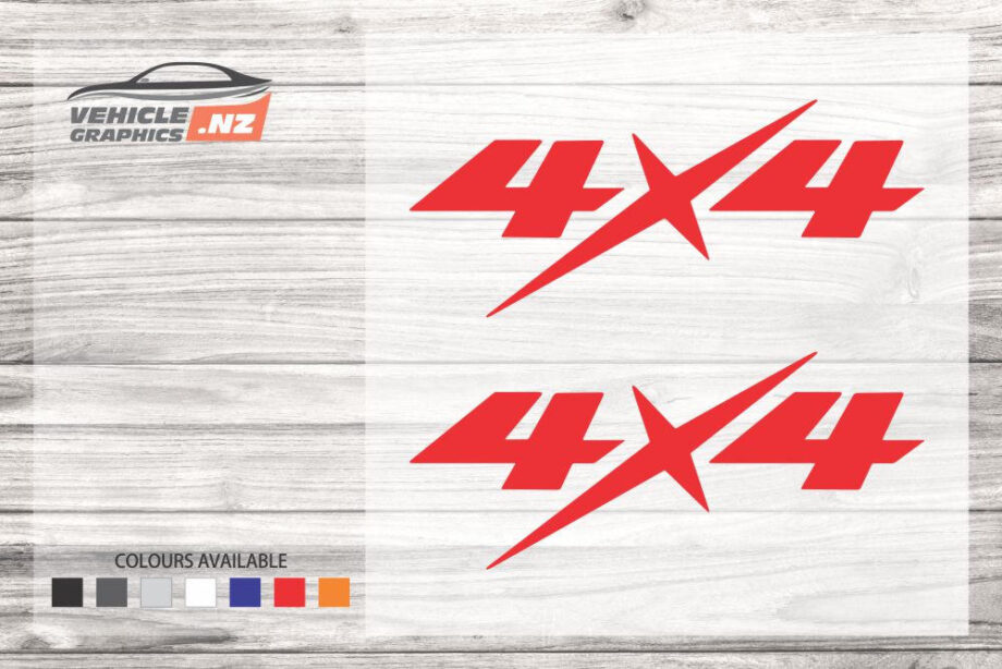 4x4 Isuzu D-Max Ute Decals 35041