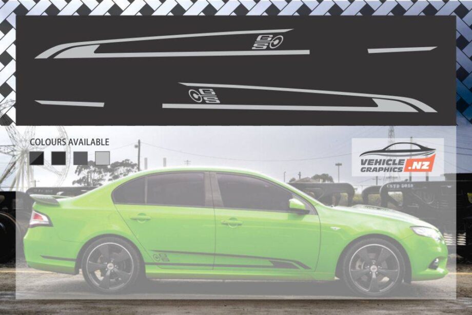 Ford Falcon FPV GS Side Stripes