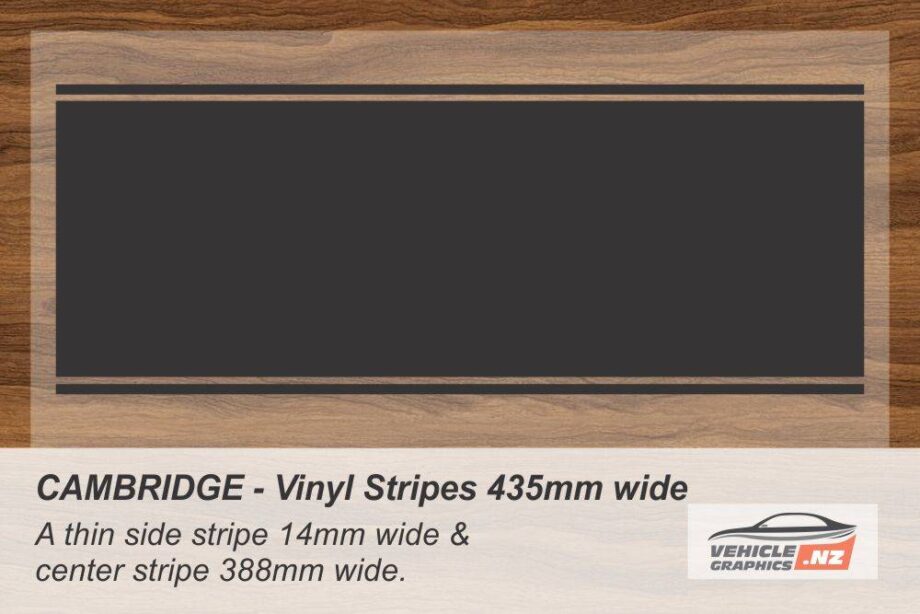 CAMBRIDGE Vinyl Stripe Kit for Cars, Utes and Trucks