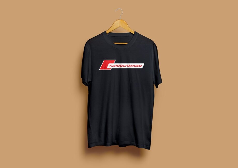 Turbocharged T-Shirt | Automotive Tees | Vehicle Graphics NZ