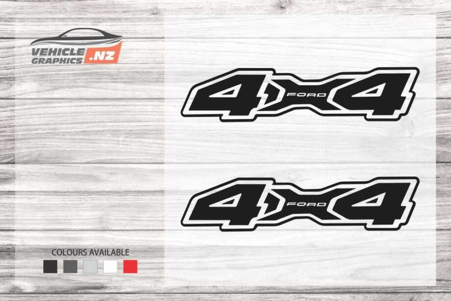 4x4 Ford Decal 35045