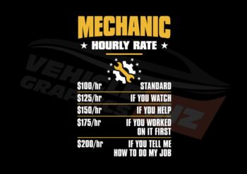 Mechanic Hourly Rate T-Shirt