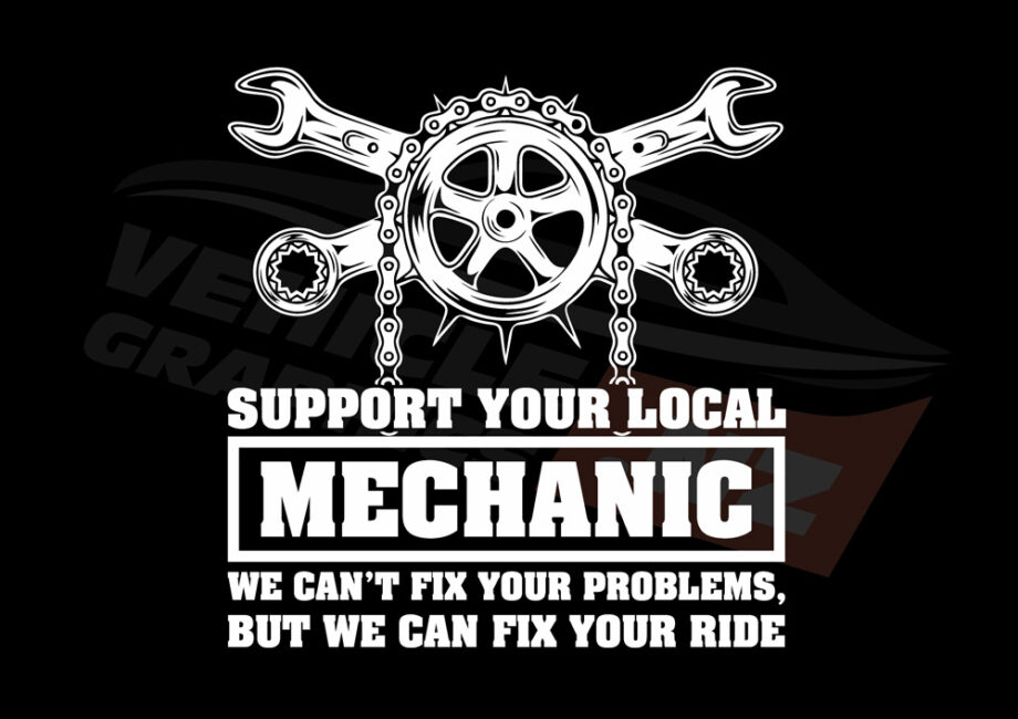 Support Your Local Mechanic T-Shirt