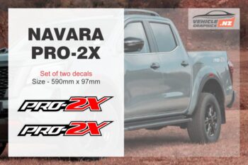 Nissan Navara Pro-2X Decals