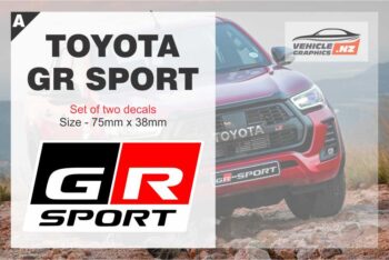 Toyota GR SPORT Decal