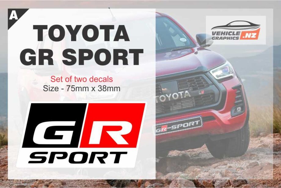 Toyota GR SPORT Decal