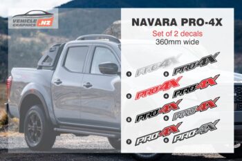 Nissan Navara PRO-4X Decals