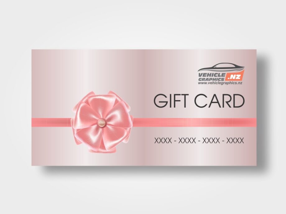 Vehicle Graphics NZ Gift Card